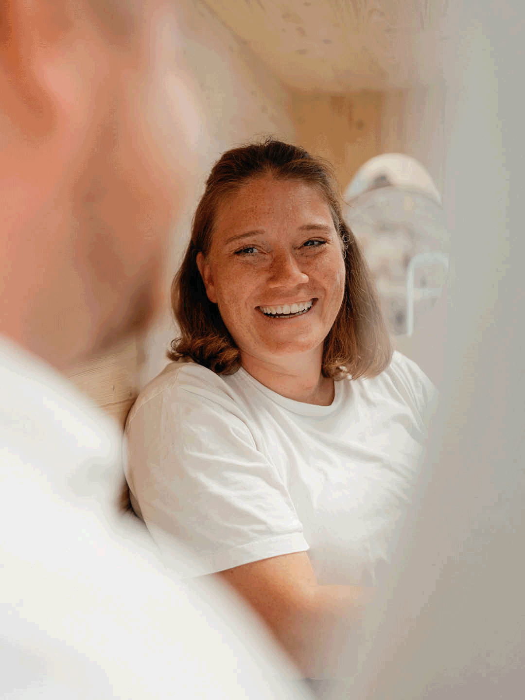 GIF-Standbild mit Gesichtern aus dem Team von Hallig Hanken